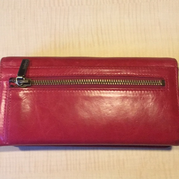 Raspberry hobo wallet - Picture 5 of 5